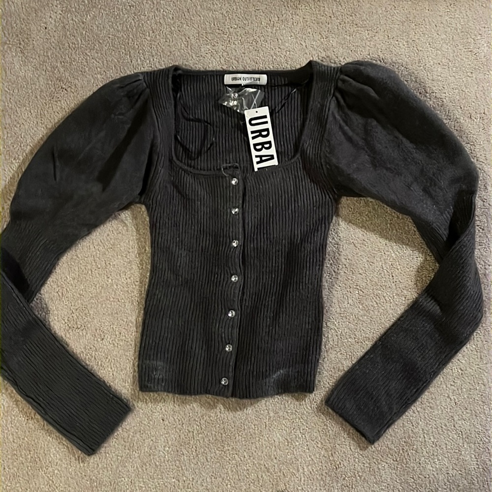 Urban outfitters balloon sleeve sweater